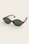 90S Green Leopard Women's Sunglasses Uv400 - 4