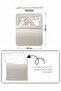 Solid 4Pc Duvet Cover Set, Queen Size 200×230cm, Brushed Microfiber, Printed Shams,(Without Filler) - 3