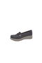 400 Women's Gray Stone Bowknot Wedge Heel Shoes - 3