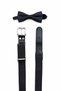Children Stretchy Belt +1-12 Years Old Unisex + Bow Tie Gift - 3