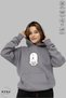 Unisex Hoodie Cancer Crab Printed Hooded Oversize 100% Cotton Combed Cotton Sweatshirt - 2