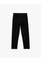 Beli Adjustable Black Boy's Jean Trousers 6Skb40010Td