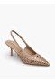 Women Cutwork Slingback Shoes - 2