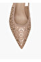 Women Cutwork Slingback Shoes - 4