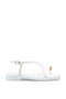 Astra Gala Women's Flip Flop Sandals 00121005 White Rustic - 5