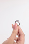 Women's Flower Model Adjustable Ring Gold Silver Color Stainless Stylish Design Steel Look Jewelry - 3