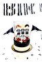 Black-White Theme Cake Decoration - Football Concept Cake Topper