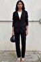طقم من قطعتين من MY FASHION مكون من سترة بأزرار وياقة - 5