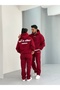 Sevgili Kombini - 3 Threaded Yarned Tracksuit Set with Print Detail, Set of 4 - 2
