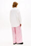 Tjw Large Size Poplin Women's White Shirt Dw0Dw22218Ybl - 3