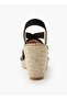 Women Wedge Heel Espadrille Shoes - 4