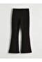 Black Elastic Waist Girls' Spanish Leggings 2-Pack (S6) - 4