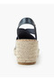 Women Wedge Heel Slingback Espadrilles - 4