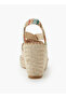 Women Wedge Heel Espadrilles - 5
