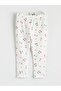 Ecru Baby Girl Combed Cotton Tights 2-Pack (S6) - 2