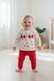 100% Cotton Seasonal Tights Baby Girl Set 6/9/12 Months Red