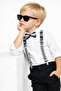 Children's Trouser Hanger Bow Tie Set + 1-12 Years Unisex