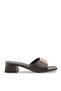 Vesper Mina Women's Heeled Slippers 0012204 Brown - 3
