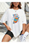 Popular Images Mix Printed Short Sleeve Crew Neck Women's Combed Cotton Tshirt