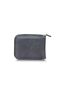 Antique Black Genuine Leather Full Zipper Horizontal Mini Wallet // Grd260225Wt1485 - 2