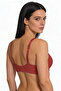 Wireless Silicone Lace Gathering Bra - 2