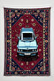 Classic Sky Blue – Anime Film Character Themed Quality Fabric, Room Decor Tapestry Wall Carpet