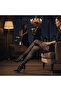 Black Lace Textured Thin Fishnet Pantyhose – Elegant Floral Patterned Black Pantyhose