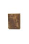 Antique Tan Genuine Leather Men's Wallet with Removable Hidden Card Holder // Grd260225Wt1578 - 5