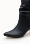 Jenfarrel Women's Bellows Boots 00126000 Black Leather - 5