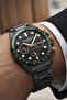 Smoked Color Steel Strap Men's Wristwatch 3Atm Bracelet Sdlc024 - 4