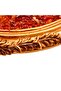 Handmade Dragon Amber Painting – Natural Amber Artwork with Decorative Gold Frame - 4