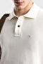 100% Cotton Slim Fit Buttoned Polo Men's Polo Em005239 Af10497 U1055 - 4