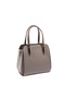 Dark Beige - Latte Plain Women's Handbag Sp1136 - 4