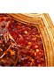 Handmade Two-Wolf Amber Painting – Natural Amber Artwork with Decorative Frame - 3