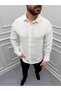Economical 3-Piece Muslin Linen Men's Shirt Set – Summer, Breathable, Comfortable Fit - 7