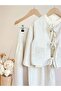 Girl's Beaded Embroidered Tie-Up 3-Piece Set - 2