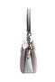 Burgundy - Bone Crow's Feet Plaid Women's Shoulder Bag Sp937 - 3
