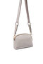 Sand Beige - Sand Beige Plaid Line Square Women's Crossbody Bag Sp1144 - 4
