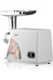 Electric Meat Grinder, White, with Multiple Grinding Plates Sausage Stuffer Maker, | Flare Gadgets - 7