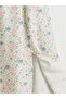 Nevavm Square Neck Floral Slit Dress with a Difference - 7