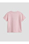 Pink Cherry Printed Girls' T-Shirt - 2