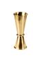 Double Gold Jigger Scale, 3/6 Cl, Stainless Steel, Professional Kitchen Utensil