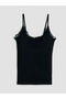 Özmarka New Season V-Neck Women's Undershirt with Lace Straps