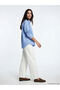 Nevavm Striped Oversize Poplin Women's Shirt with a Difference - 3
