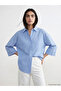 Nevavm Striped Oversize Poplin Women's Shirt with a Difference - 2
