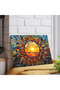 Modern Landscape Design Glass Cutting Board, Stylish and Durable, Non-Slip, Easy to Clean - 2