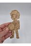 10 Pieces Wooden Painting Professions Series No9 Montessori 15 cm
