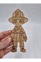 10 Pieces Wooden Painting Professions Series All Professions Montessori 15 cm - 5