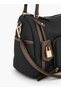 Monogram Print Shoulder Bag with Double Handle - 3