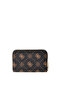 Emelie Logo Medium Size Zippered Women's Brown Wallet Swgp9928140-Esl - 2